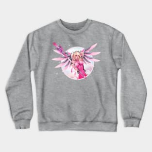 Sylvercy Pink Crewneck Sweatshirt